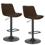 Spark Adjustable Air-Lift Stool (Set of 2)