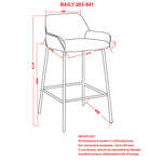 Serendipity 26" Fabric Counter Stool (Set of 2)