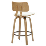 Pinnacle 26" Fabric Swivel Counter Stool