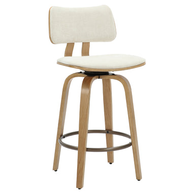 Pinnacle 26" Fabric Swivel Counter Stool