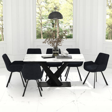 Jewel/Harmony Seven-Piece Dining Set