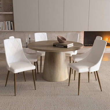 Opulence/Aura Seven-Piece Dining Set