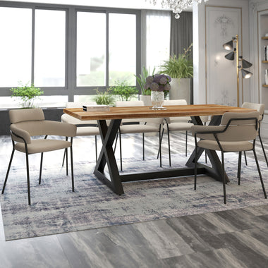Onyx/Vector Seven-Piece Dining Set