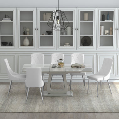 Raven/Dior Seven-Piece Dining Set