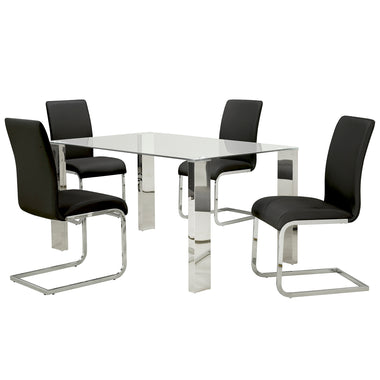 Meridian/Astoria Five-Piece Dining Set