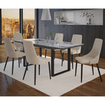 Gallant/Versailles Seven-Piece Dining Set