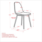 Allure/Opal Five-Piece Dining Set