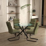 Silhouette/Bastion Five-Piece Dining Set