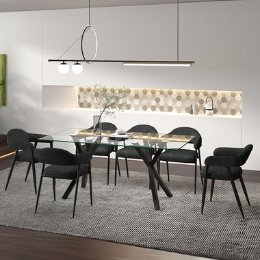 Shadow/Aristocrat Seven-Piece Dining Set