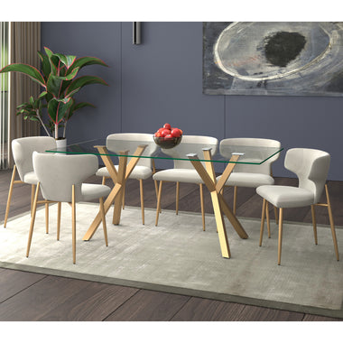 Shadow/Ascend Seven-Piece Dining Set