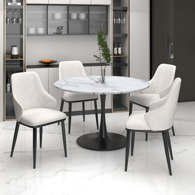 Zircon/Kensington Five-Piece Dining Set
