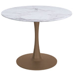 Zircon/Ebony Three-Piece Dining Set