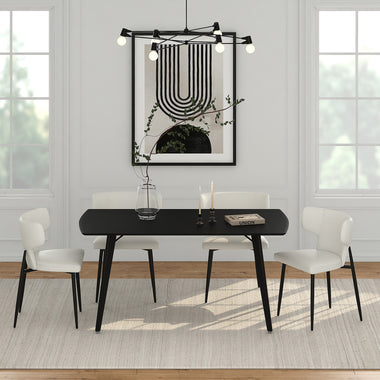 Lionheart/Ebony Five-Piece Dining Set