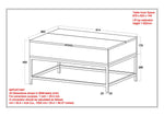 Oracle Rectangular Lift-Top Coffee Table