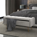Saffron Storage Ottoman Bench