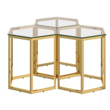 Blossom Three-Piece Accent Table Set