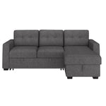 Titan 93.25" Sofa Bed with Storage
