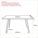 Illustrious Rectangular Dining Table
