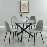 Silhouette 40" Round Dining Table