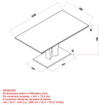 Majestic Rectangular Dining Table