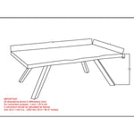 Radiant Rectangular Dining Table