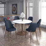 Zircon 48" Round Pedestal Dining Table