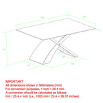 Aurora Rectangular Dining Table