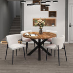 Ebony Fabric Dining Chair (Set of 2)