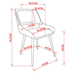 Halo Fabric Dining Chair