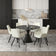 Crescent/Harmony Seven-Piece Dining Set