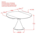 Crescent/Harmony Seven-Piece Dining Set