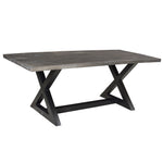 Onyx/Sterling Seven-Piece Dining Set