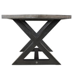 Onyx/Sterling Seven-Piece Dining Set