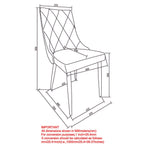 Raven/Dior Seven-Piece Dining Set