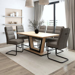 Artisan/Bastion Seven-Piece Dining Set