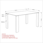 Meridian/Astoria Five-Piece Dining Set