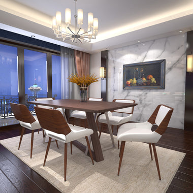 Phantom/Halo Seven-Piece Dining Set