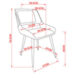 Phantom/Halo Seven-Piece Dining Set