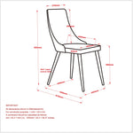 Echo/Ethereal Five-Piece Dining Set