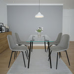 Allure/Opal Five-Piece Dining Set