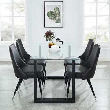 Finesse/Sterling Five-Piece Dining Set