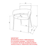 Finesse/Vector Five-Piece Dining Set
