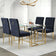 Adonis/Sapphire Five-Piece Dining Set