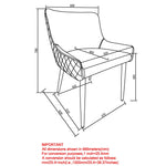 Shadow/Blanco Seven-Piece Dining Set