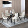 Shadow/Versailles Seven-Piece Dining Set