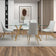 Shadow/Aura Seven-Piece Dining Set