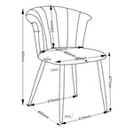 Shadow/Bloom Seven-Piece Dining Set