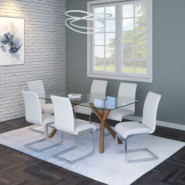 Shadow/Astoria Seven-Piece Dining Set