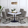 Zircon/Bastion Five-Piece Dining Set