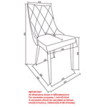 Zircon/Aura Five-Piece Dining Set
